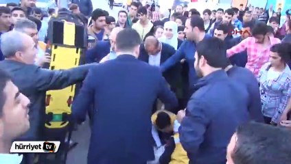 Şırnak'ta zırhlı aracın kadına çarpması gerginliğe neden oldu