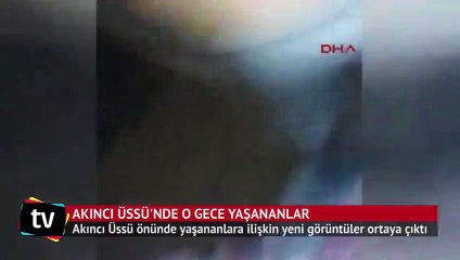 Akıncı Üssü'ne gelen vatandaşlara ateş açma anı