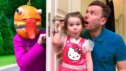 Five Kids Who's at the Door- Kids Song