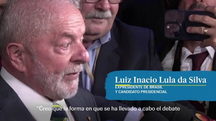 Lula: "Creo que ganaré muchos votos tras el debate"