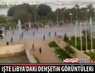 LİBYA'DAKİ VAHŞETİN GÖRÜNTÜLERİ GELDİ
