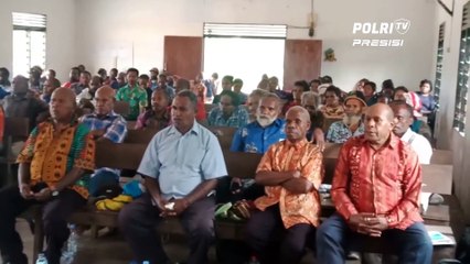 Giat bhabin menghadiri  undangan terkait sidang BADAN PEKERJA LENGKAP (BPL) Gereja GIDI wilayah Pantai Utara