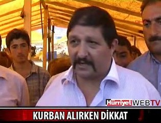 KURBANLIK ALIRKEN BUNLARA DİKKAT