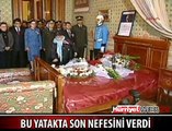 GENÇLİĞE HİTABE DE YATAĞA KONULDU