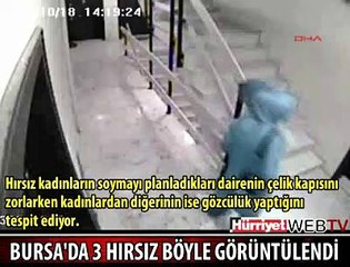 ÇELİK KAPILARI 2 DAKİKADA AÇIP SOYDULAR