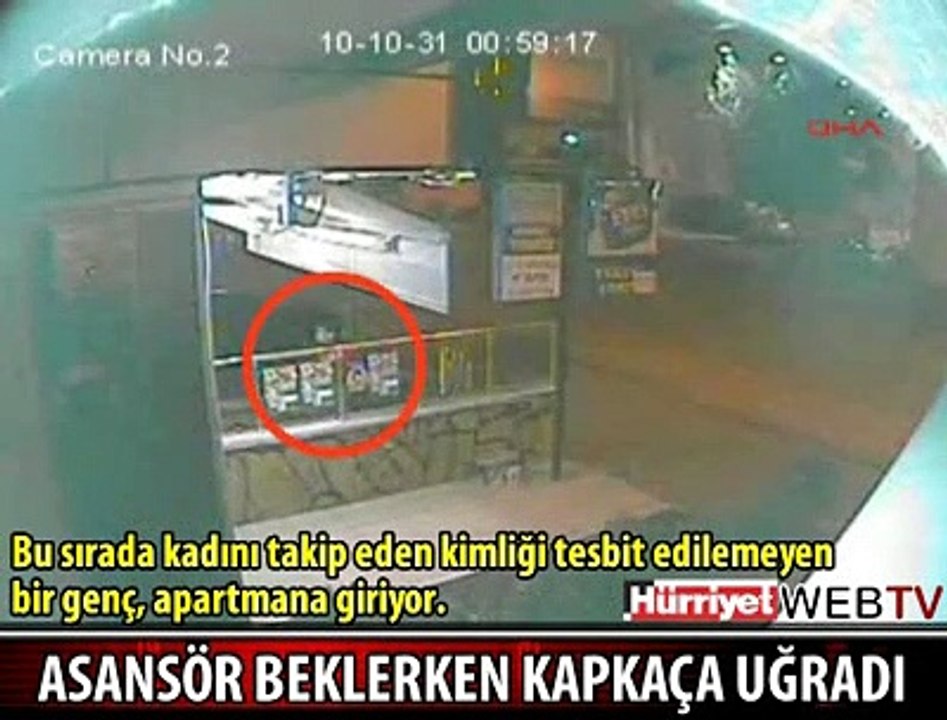 GENÇ KADINA ARKADAN SALDIRDI