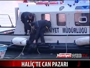 ALKOLLÜ KİŞİ DENİZE DÜŞTÜ