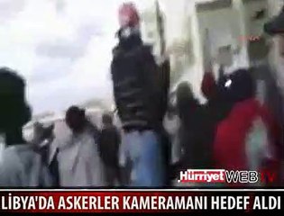 KAMERAMANI BÖYLE VURDULAR