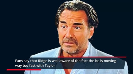 The Bold and The Beautiful Spoilers_ Ridge's Hasty Decision- What Steffy Must Do