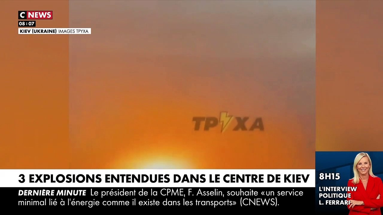 Guerre en Ukraine - Kiev a été ciblée tôt ce matin par des "attaques de drones kamikazes", a indiqué le chef de cabinet de la présidence ukrainienne