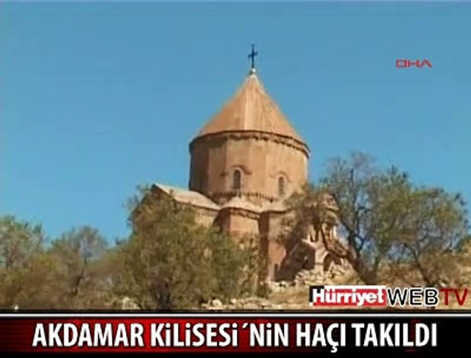 AKDAMAR'A HAÇ TAKILDI