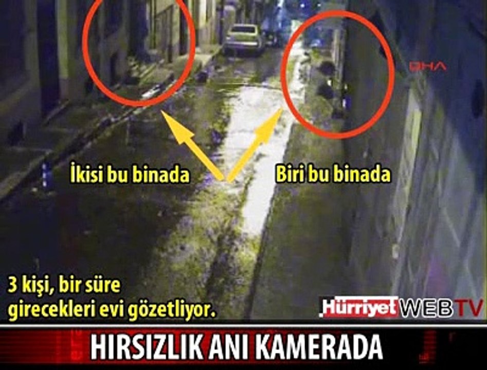 SANİYE SANİYE SOYGUN ANI KAMERADA