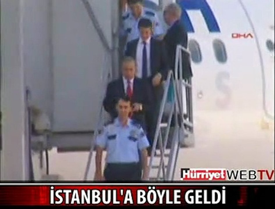 İSTANBUL'A BÖYLE GETİRİLDİ