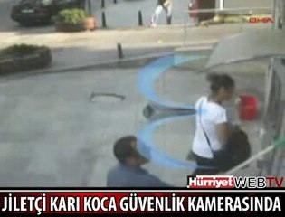JİLETÇİ KARI KOCA YAKALANDI
