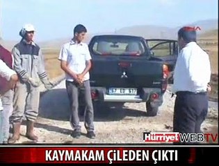 KAYMAKAM ÇİLEDEN ÇIKARTAN OLAY