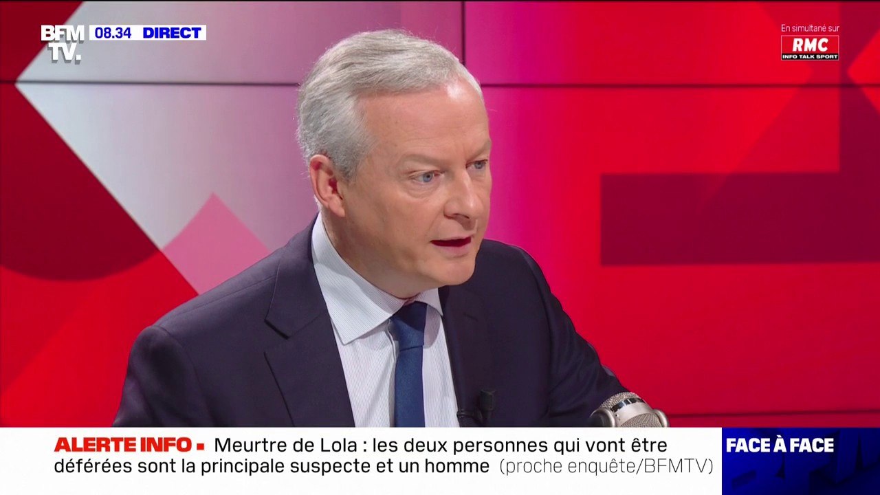 Grève dans les raffineries: pour Bruno Le Maire, le refus de la CGT de signer l'accord majoritaire est "inacceptable" et "illégitime"