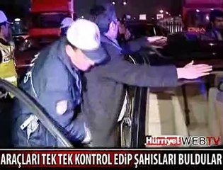 ARAÇLARI TEK TEK ARAYIP BULDULAR