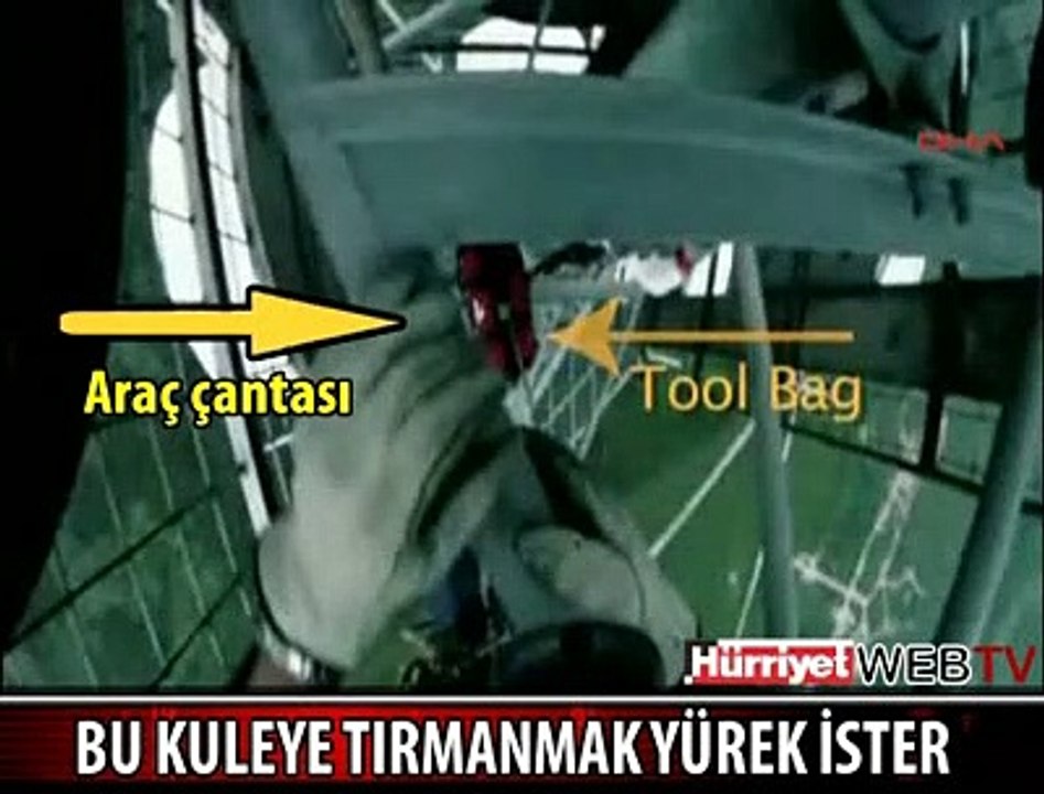BU KULEYE TIRMANMAK YÜREK İSTER