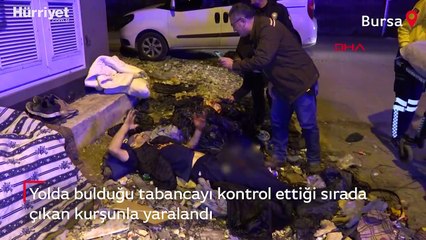 Bulduğunu iddia ettiği silahla yaralandı, 'Kendimi vurdum' dedi