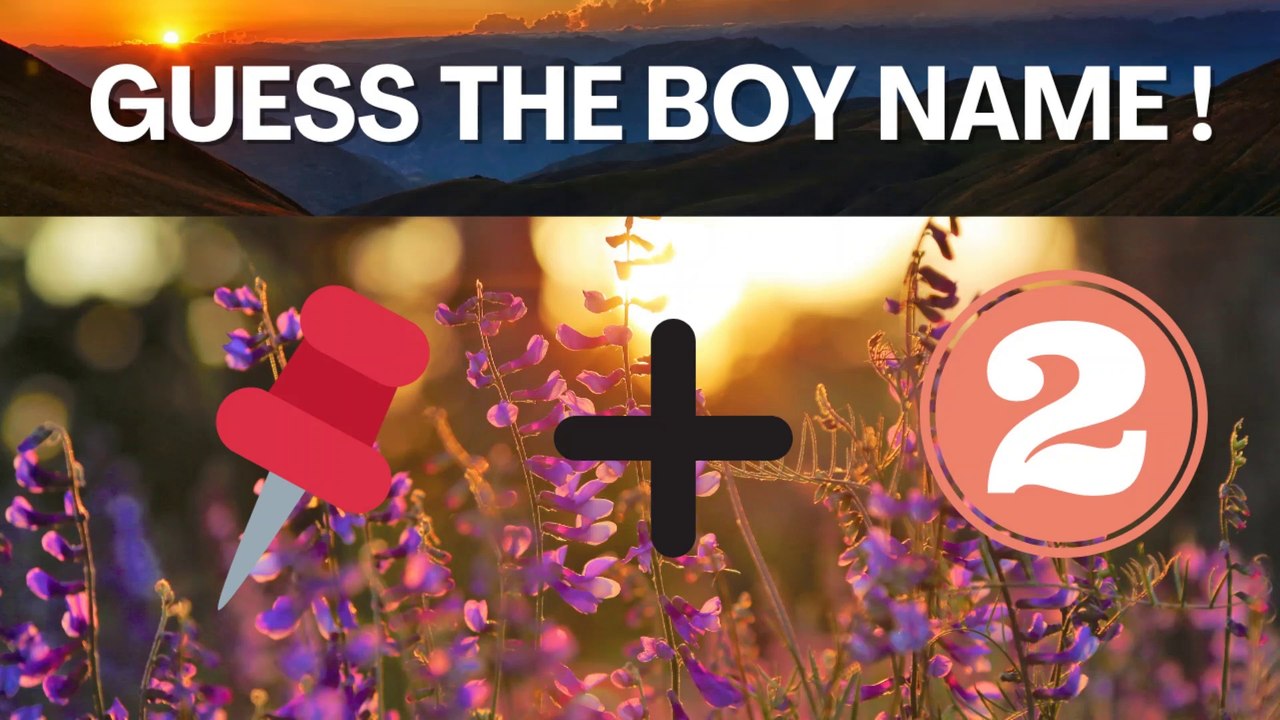 Guess The Boy Name ‍♂️‍♂️!!