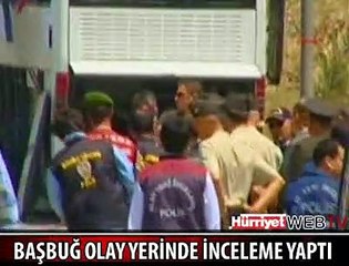 BAŞBUĞ OLAY YERİNDE İNCELEME YAPTI