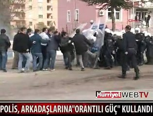 POLİSTEN "NAZİK" TATBİKAT
