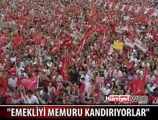 KILIÇDAROĞLU'NDAN EMEKLİ VE MEMUR AÇIKLAMASI