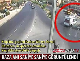 KAZA ANI SANİYE SANİYE MOBESE'DE