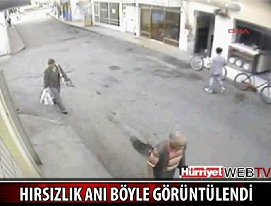 BİSİKLETİ BÖYLE ÇALDI