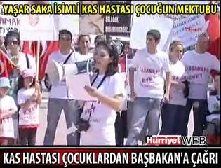 KAS HASTASI ÇOCUKLARDAN BAŞBAKANA ÇAĞRI