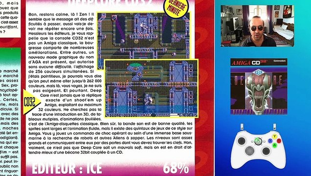 DEEP CORE Amiga CD32 Dans les ABYSSES du RETROGAMING