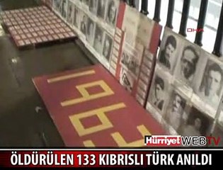 KATLEDİLEN 133 KIBRISLI TÜRK LONDRA'DA ANILDI