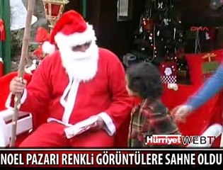 ALANYA'DA NOEL PAZARI KURULDU