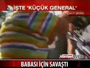 FİLİSTİNLİ ÇOCUK BABASI İÇİN SAVAŞTI