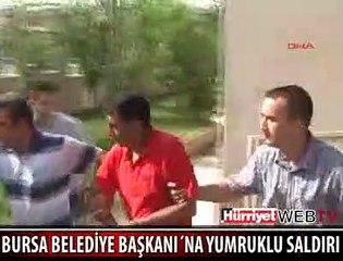 İŞE ALINMADI DİYE BAŞKANI DÖVDÜ