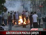 GÖSTERİCİLER POLİSLE ÇATIŞTI