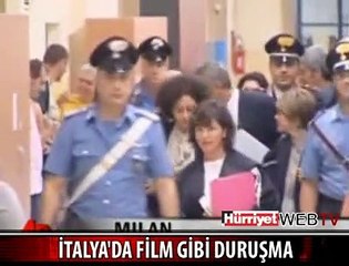 CLOONEY İTALYA'DA MAHKEMEYE ÇIKTI