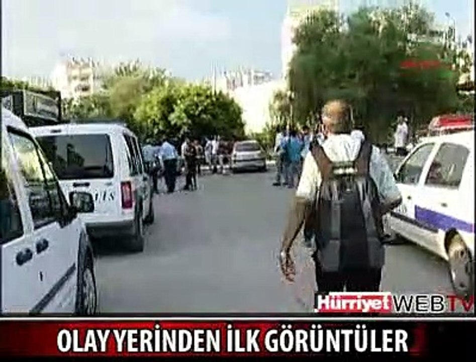 GÜVENLİK GÖREVLİSİ TELEVİZYON BASTI