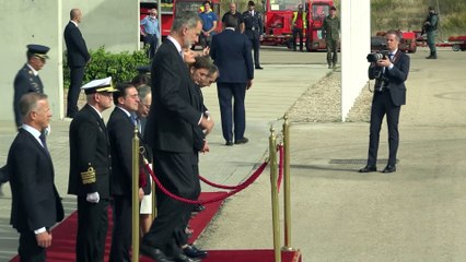 Download Video: El vibrante look de la Reina Letizia en su debut en Berlín