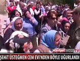 BİNLERCE TURHALLI ŞEHİDİNİ UĞURLADI