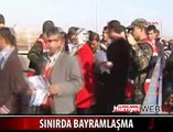 SINIRDA BAYRAM İZDİHAMI