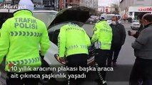 10 yıllık aracının plakası başka araca ait çıkınca şaşkınlık yaşadı