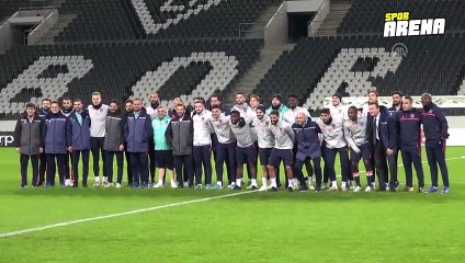 Medipol Başakşehir Mönchengladbach maçına hazır