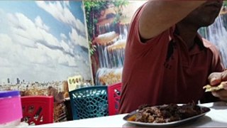 Eating chicken recipe India vlog raju s vlog