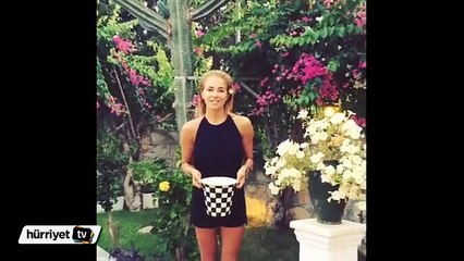 Burcu Esmersoy da bir kova buzlu su döktü