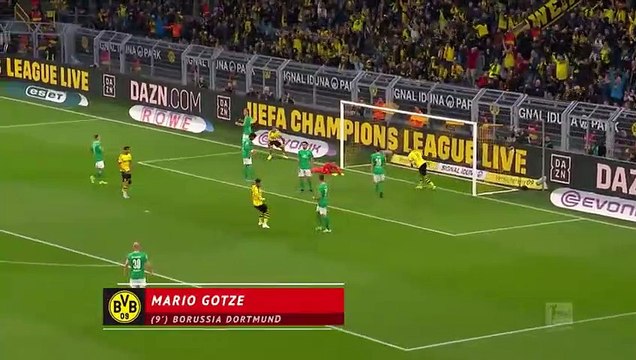 Borussia Dortmund 2-2 Werder Bremen (ÖZET)