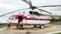 Gelibolu'daki yangına müdahale eden helikopter pilotu anlattı
