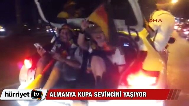 Almanya kupa sevincini yaşıyor