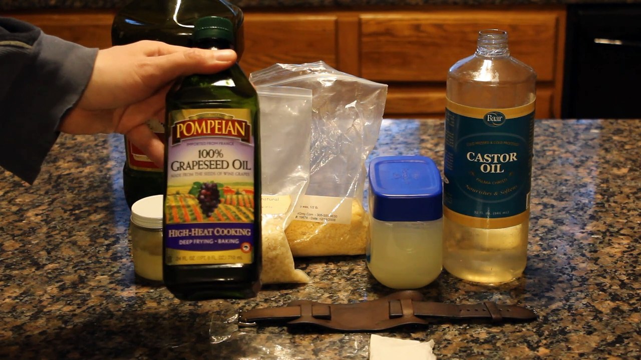 Best Oil for Leather Olive vs. Coconut vs. Mineral video Dailymotion