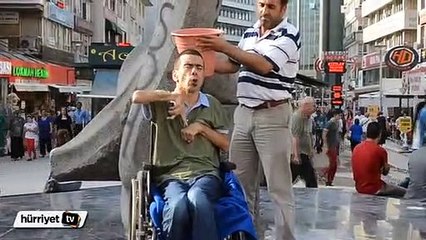 Engelsiz adamdan ALS hastalarına destek